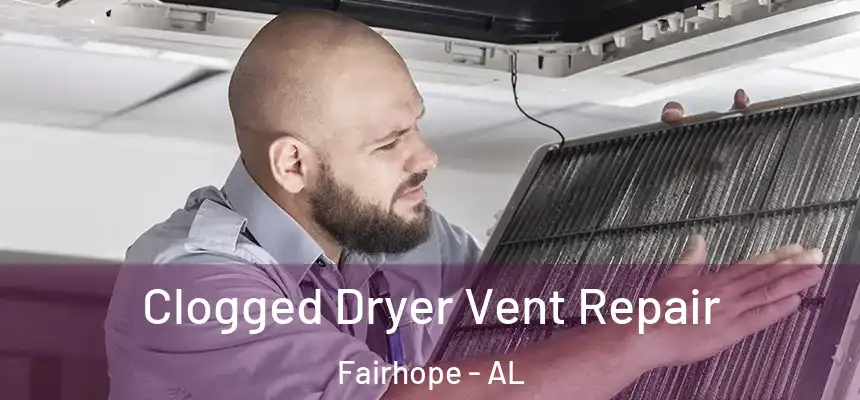  Clogged Dryer Vent Repair Fairhope - AL