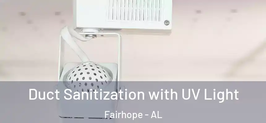  Duct Sanitization with UV Light Fairhope - AL